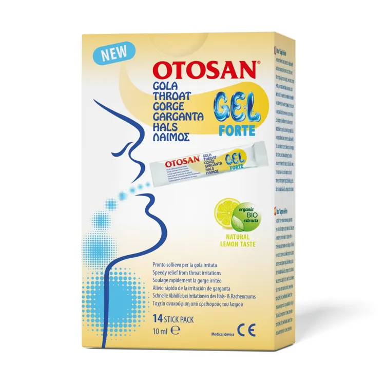 Hals Gel Forte, 14x 10 ml | 140 ml | Otosan