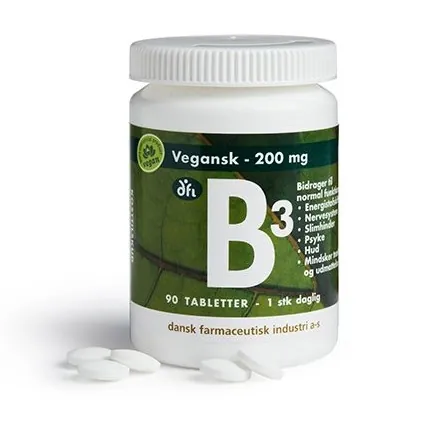 B3 – vegansk | 90 tabs | DFI