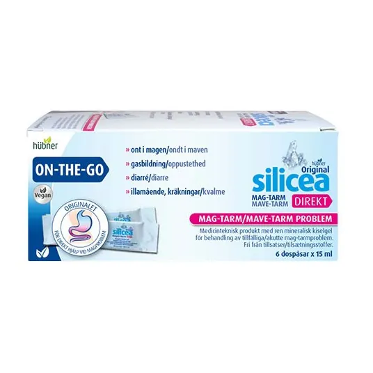 Silicea Mave Tarm direkt on-the-go | 6x15ml