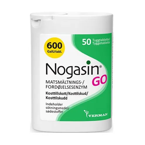 Nogasin fordøjelsesenzym | 50 tab