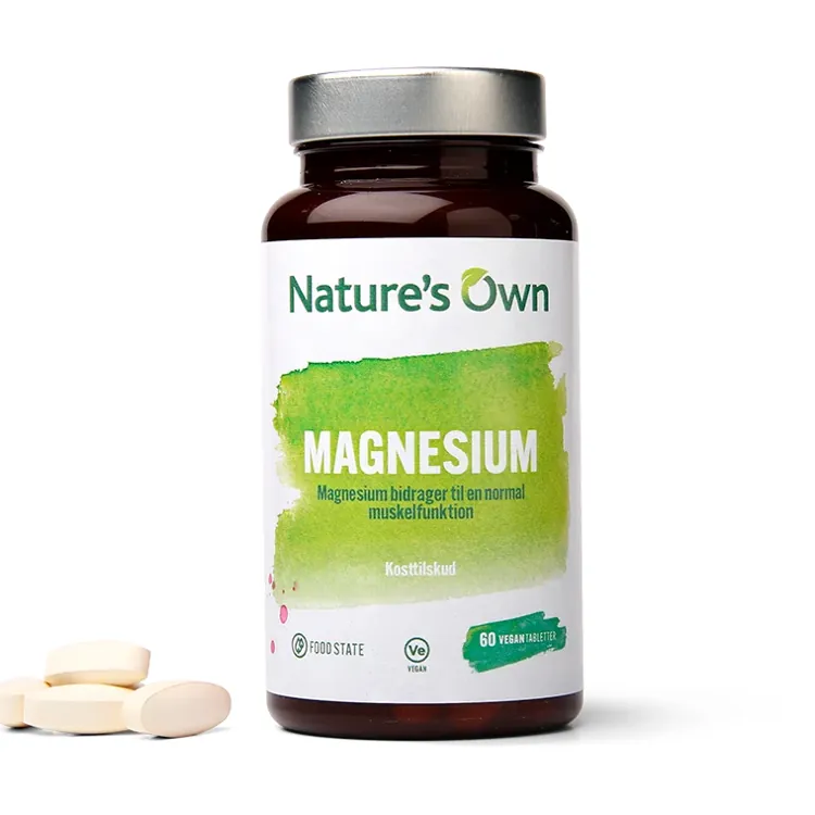 Magnesium – vegan | 60 kap | Natures Own