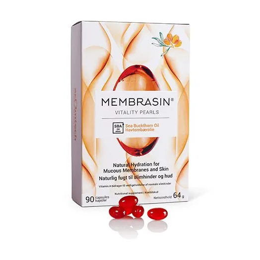 Membrasin Vitality Pearls m. havtorn | 90 kap | Circius Pharma