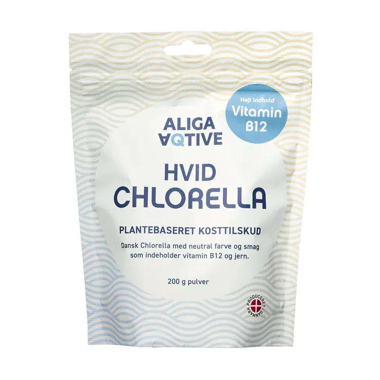 Aliga Aqtive Dansk Hvid Chlorella Pulver | 200 g