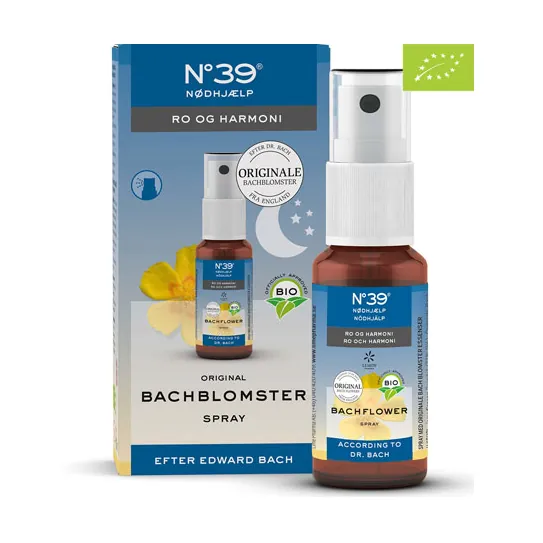 Bachflower No. 39® Sov Godt – Økologisk Spray | 20 ml | Originale BachBlomster