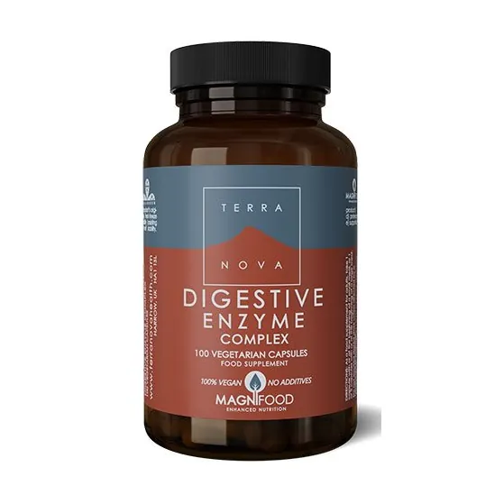 Digestive Enzymes Complex – Fordøjelse | 100 kap | Terranova