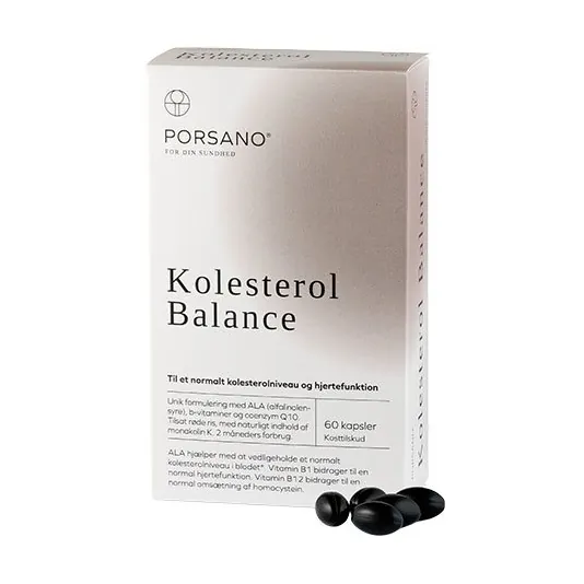 Porsano Kolesterol Balance | 60 kap