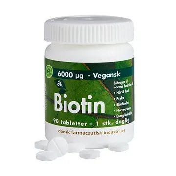 Biotin 6000 mcg | 90 tab | DFI