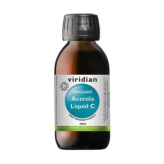 Acerola C Vitamin flydende Ø | 100 ml | Viridian