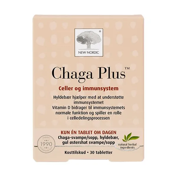 Chaga Plus | 30 tab | New Nordic