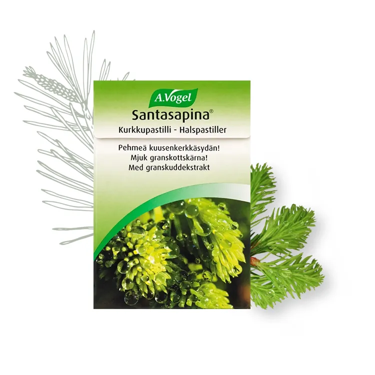 Santasapina Halspastiller | 30 g | A. Vogel