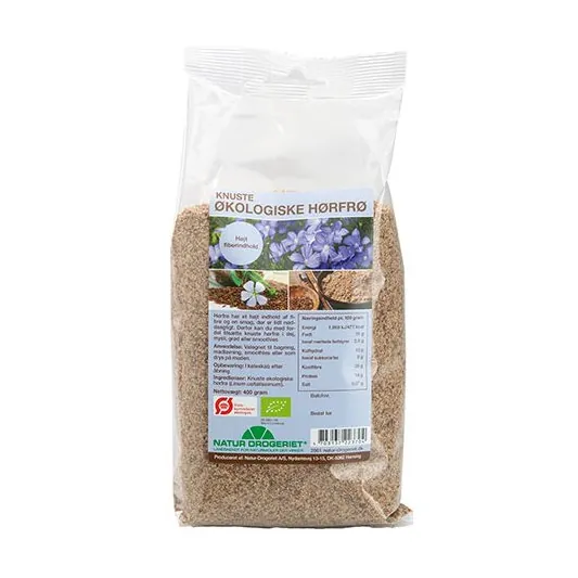 Hørfrø knuste Ø | 400 g | Natur-Drogeriet