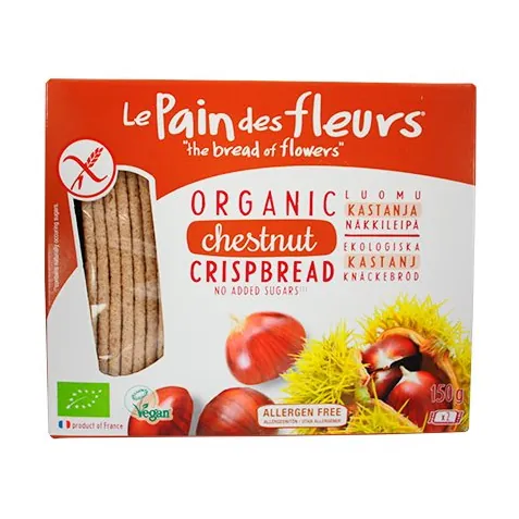 Kastanieknækbrød glutenfri Ø | 150 g | Le Pain de Fleurs