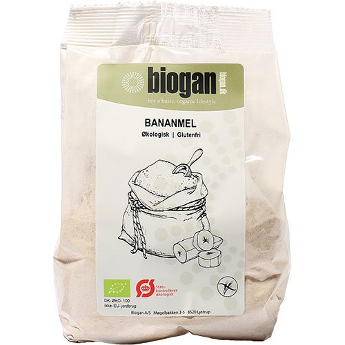 Bananmel grøn Ø | 350 g | Biogan