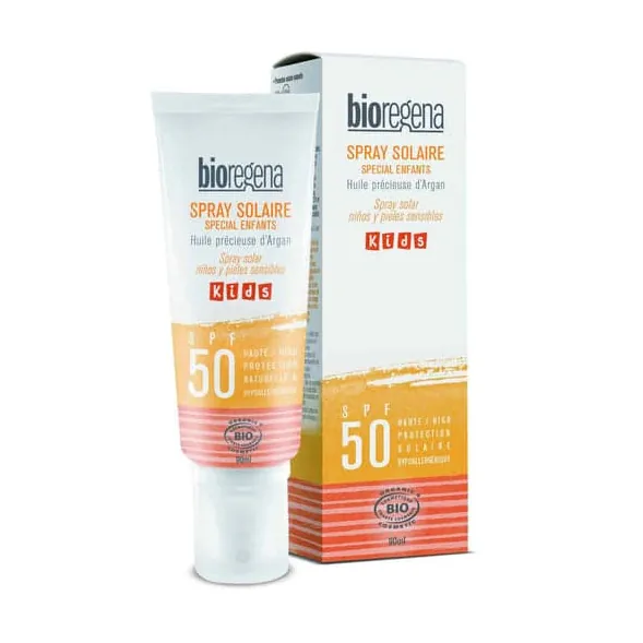 Solbeskyttelse SPF50 til børn | 90 ml | Bioregena