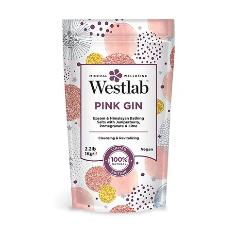 Badesalt Pink Gin | 1 kg | Westlab