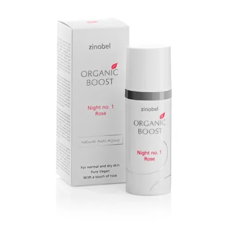 Zinobel natcreme antiage rose | 50 ml | Zinobel Organic Boost