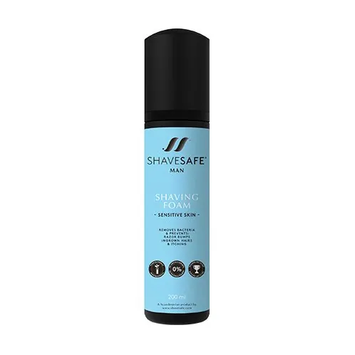 Shaving foam sensitive skin Man | 200 ml | ShaveSafe