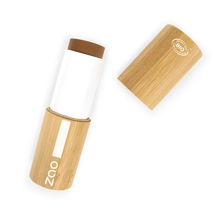 ZAO, Økologisk Stick Foundation, 780 Tiramisu Tan, 10 g