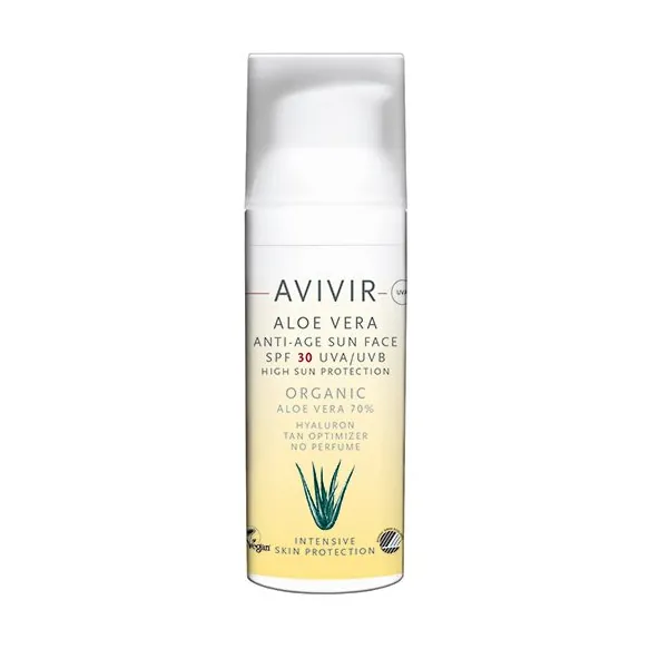 AVIVIR Aloe vera Anti-Age Sun Face SPF 30 | 50 ml