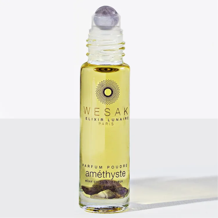 Måneeleksir Ametyst Aromatisk kropspleje | 10 ml | Wesak