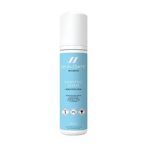 Shaving foam sensitive skin Woman | 200 ml | ShaveSafe